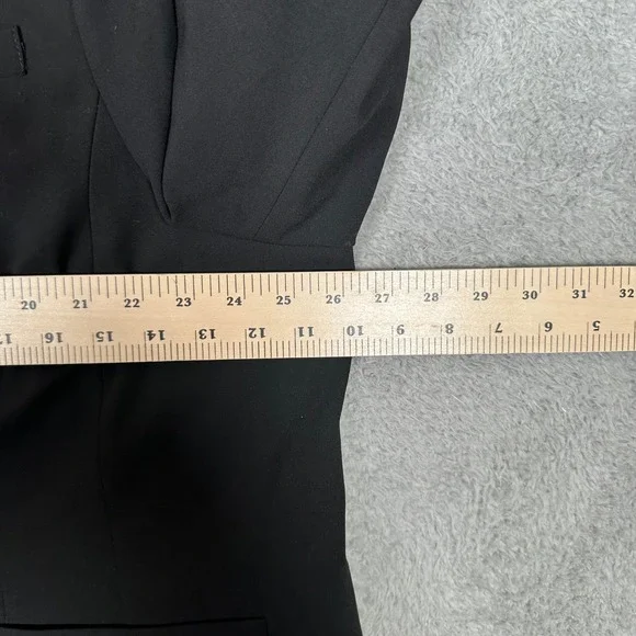 Calvin Klein Womens Black Button Professional Suit Blazer Jacket Plus 24W NWT - Picture 11 of 12